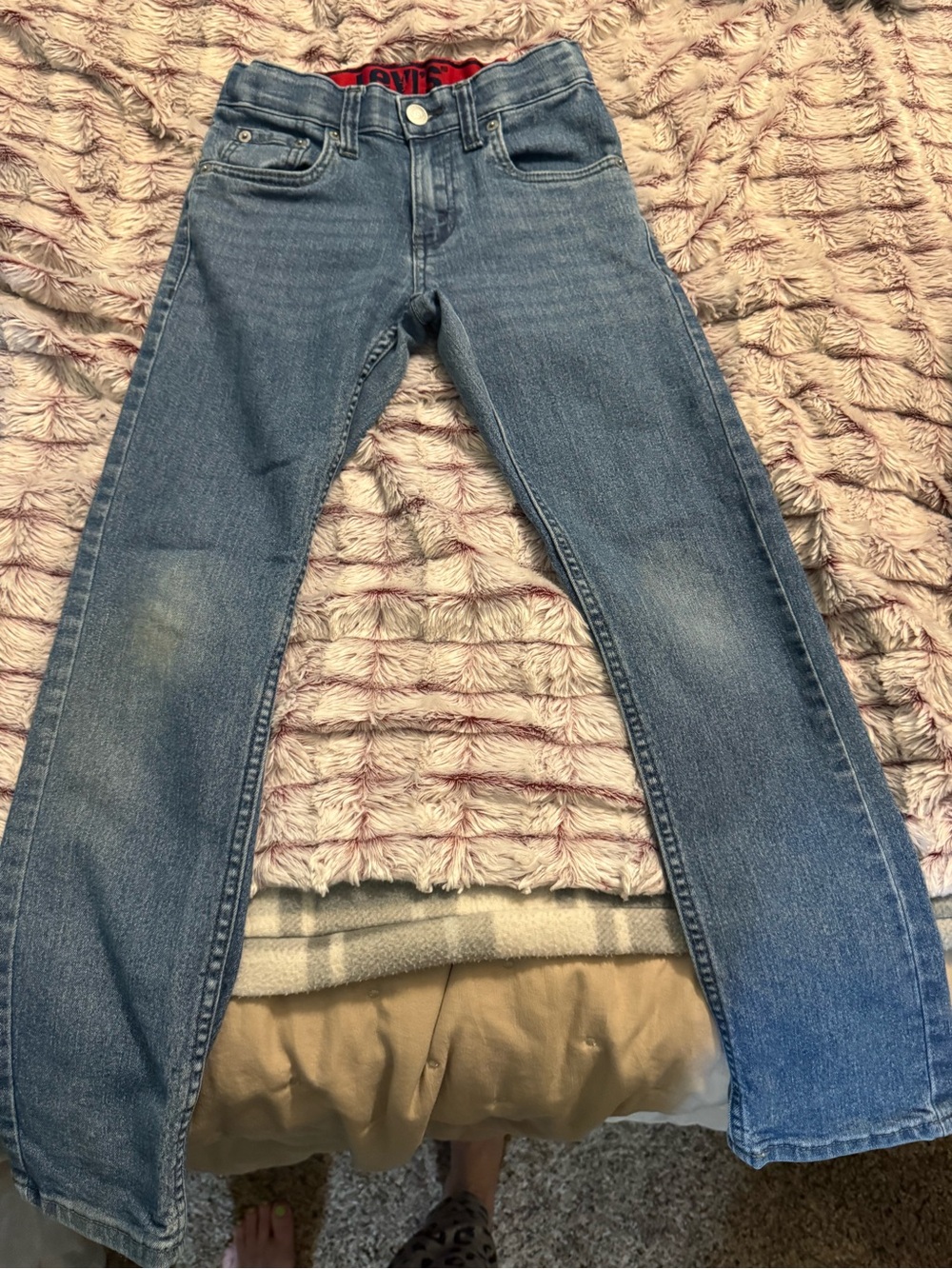 Levi's Kids Light Blue Straight-Leg Jeans